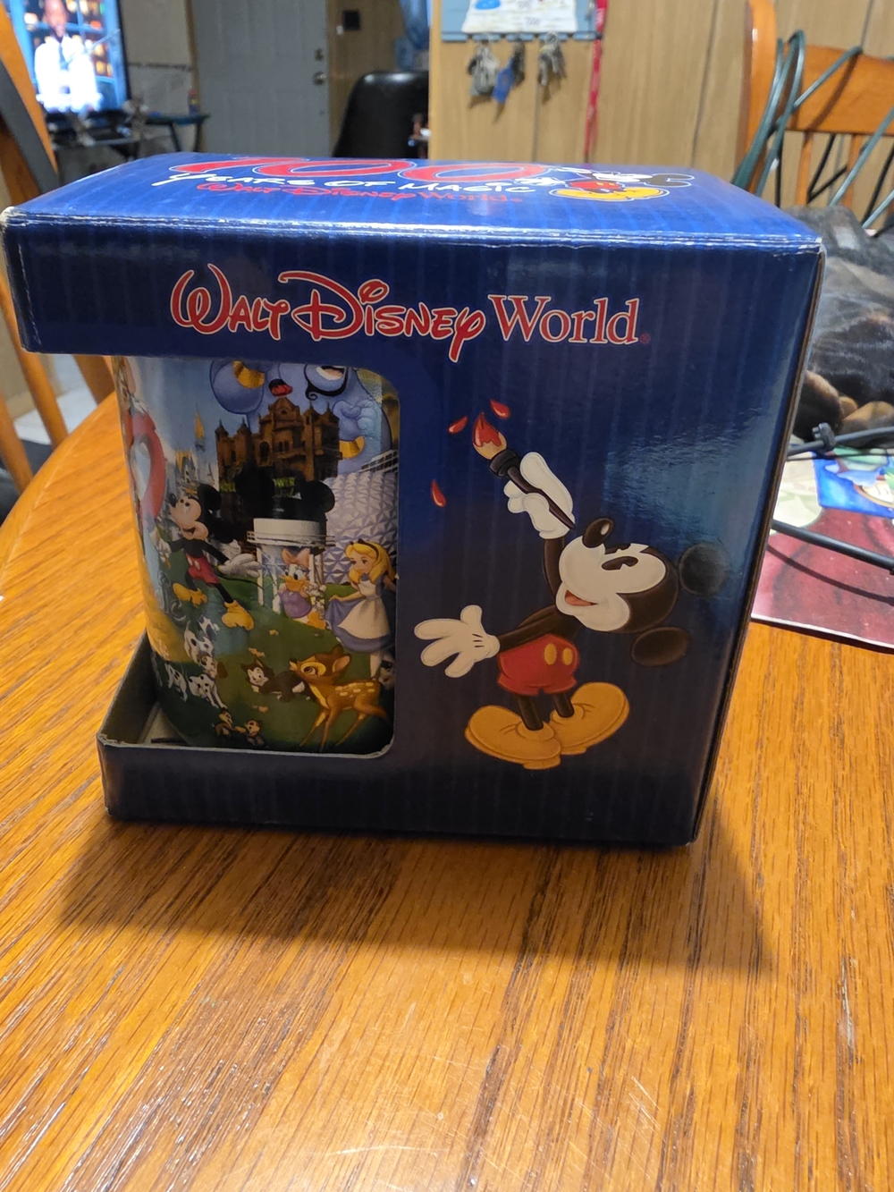 100 Years Of Magic Walt Disney World Collecter's Mug with Orig Gift Box
